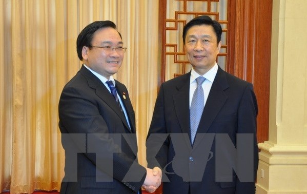 Vize-Premierminister Hai trifft Chinas Vize-Staatspräsident Li