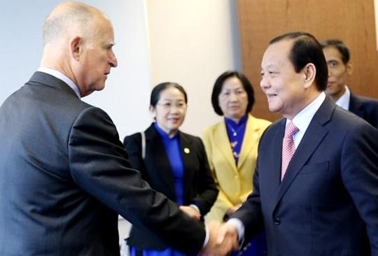 Verstärkung der Zusammenarbeit zwischen Kalifornien und Ho Chi Minh Stadt