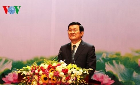 Staatspräsident Truong Tan Sang nimmt am 55. Gründungstag der Staatsanwaltschaft teil