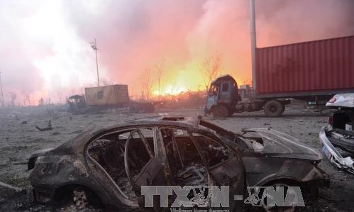 Todeszahl nach Explosionen in Tianjin steigt