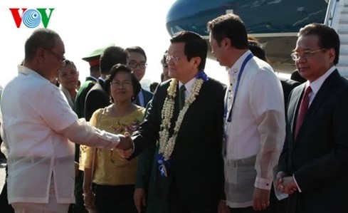 Staatspräsident Truong Tan Sang nimmt am 23. APEC-Gipfeltreffen teil