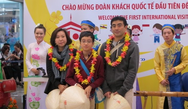 Vietnam empfängt erste ausländische Touristen des neuen Jahres