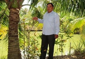 Vorbild eines herausragenden Bauers in der Provinz Tien Giang