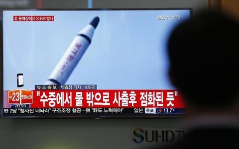 Nordkorea testet U-Boot-gestützte Rakete