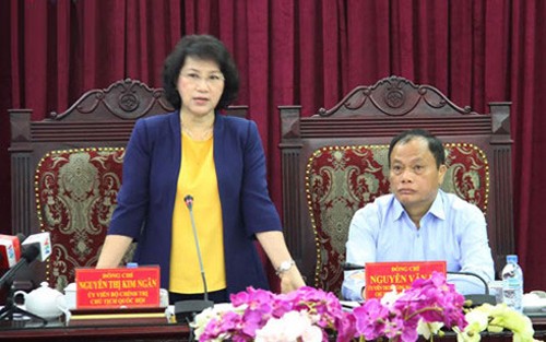 Parlamentspräsidentin Nguyen Thi Kim Ngan besucht Provinz Bac Kan