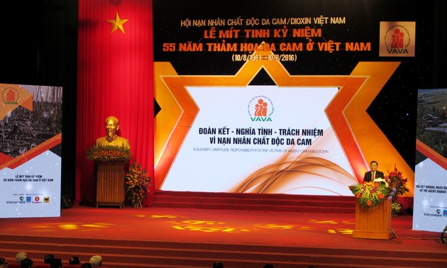 Treffen zum 55. Jahrestag der Agent-Orange-Katastrophe in Vietnam