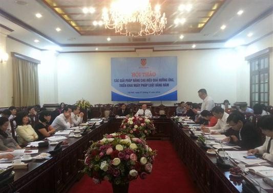 Seminar über Unterstützung des vietnamesischen Rechtstages