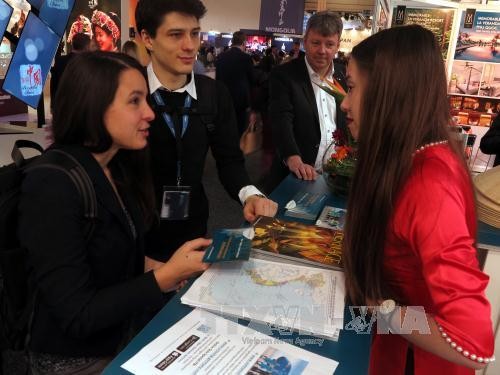 Landkarten Vietnams bei Tourismusmesse ITB in Berlin vorgestellt