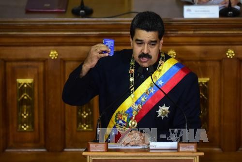 Spannungen bei Beziehungen zwischen Venezuela und den USA, und einigen Nachbarländern