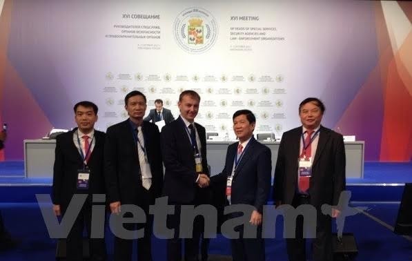 Vietnam nimmt an Konferenz der Leiter der Sicherheitskräfte in Russland teil.