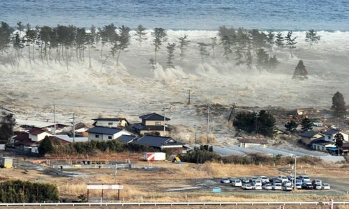 Gedenken an Opfer der Tsunami-Katastrophen in Japan
