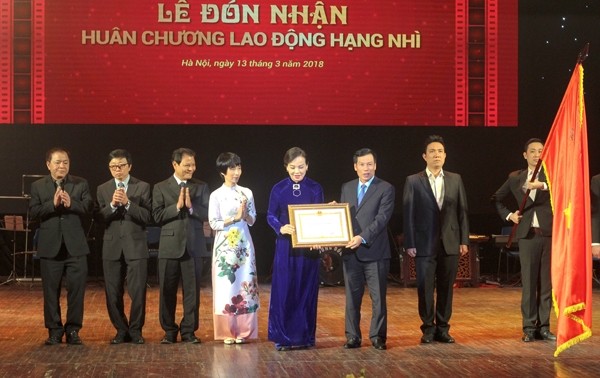 Die vietnamesische Filmbehörde erhählt Arbeitsorden zweiter Klasse