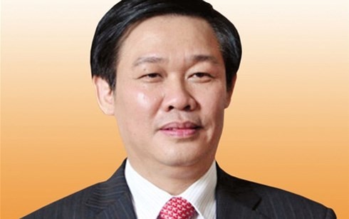 Vizepremierminister Vuong Dinh Hue empfängt seinen südkoreanischen Amtskollegen Kim