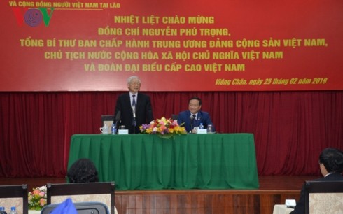Vietnamesische Botschaft in Laos soll eine freundschaftliche Brücke zwischen den beiden Ländern sein