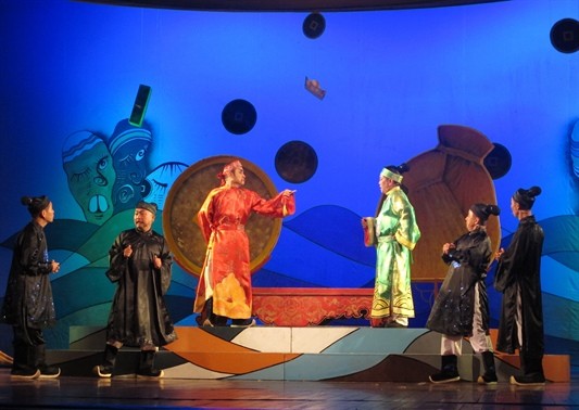 Das Landesfestival für den Volksgesang Tuong und das Theater-Drama 