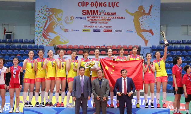 China gewinnt die Asiatische U23-Frauen-Volleyball-Meiterschaft 2019
