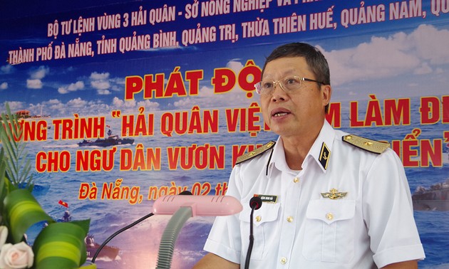 Start des Programms “Vietnamesische Marine ist Stütze für Fischer auf dem Meer”