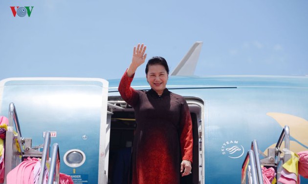 Parlamentspräsidentin Nguyen Thi Kim Ngan ist in Thailand eingetroffen