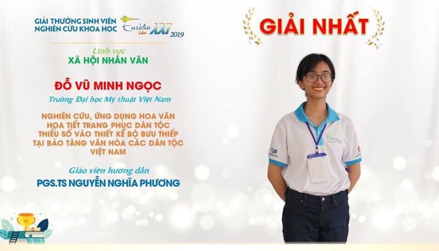 Do Vu Minh Ngoc gewinnt beim Wissenschaftsforschungswettbewerb für vietnamesische Studenten Eureka
