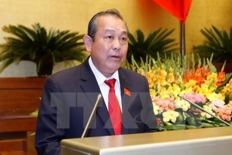 Vizepremierminister Truong Hoa Binh würdigt Abbau des Drogenhandelsnetzes in Long An