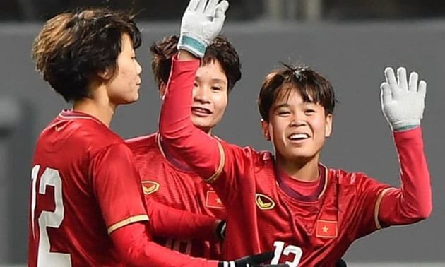 Die Fußballnationalmannschaft der Frauen tritt im Playoff-Spiel für das Ticket nach Tokio an