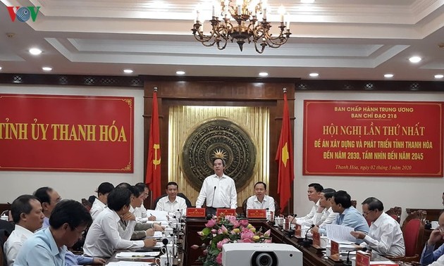 Zentralwirtschaftsabteilung der KPV nimmt an einer Tagung in Thanh Hoa teil