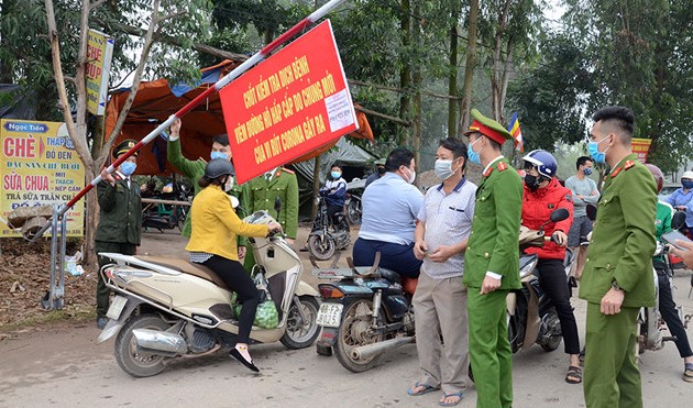 Covid-19-Epidemie: Die Isolationszeit in der Gemeinde Son Loi in der Provinz Vinh Phuc läuft ab