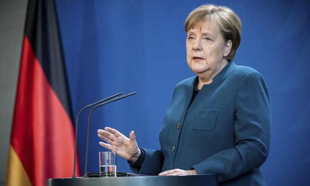 Bundeskanzlerin Angela Merkel in häusliche Quarantäne 