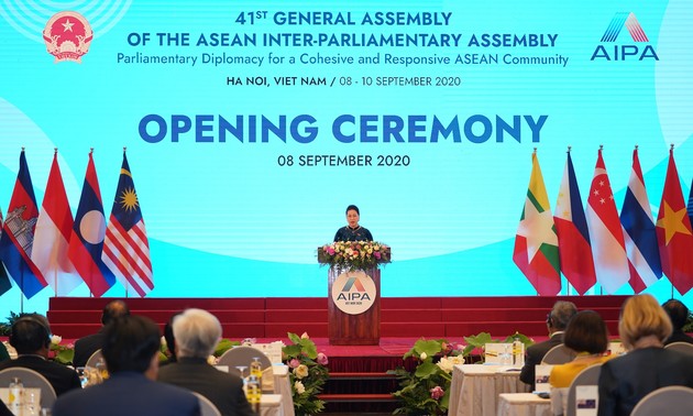 Eröffnung der interparlamentarischen Vollversammlung der ASEAN 