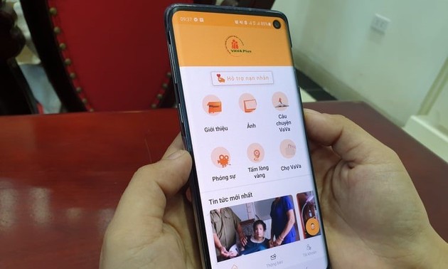 Veröffentlichung der App zur Unterstützung für Agent-Orange-Opfer