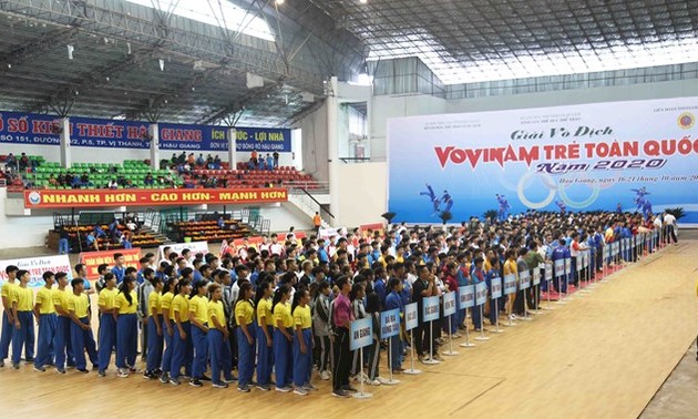 Eröffnung der nationalen Jugend-Vovinam-Meisterschaft 2020