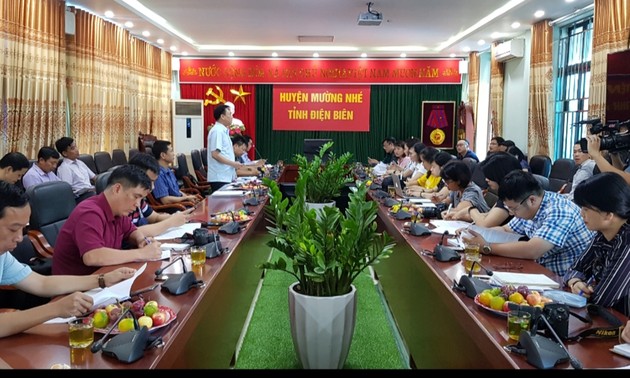 Kreis Muong Nhe kümmert sich um Parteigestaltung
