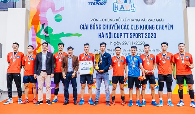 Duan Di gewinnt Volleyball-Turnier für Amateurvereine in Hanoi