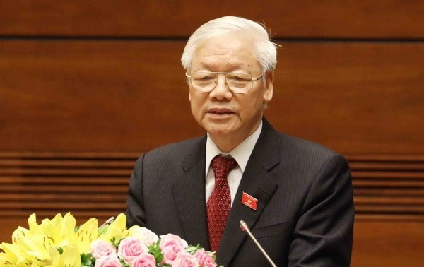 KPV-Generalsekretär, Staatspräsident Nguyen Phu Trong schickt Glückwunschtelegramm an Landesrat der KPF