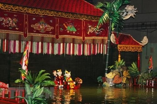 Amateur-Wasserpuppentheater-Festival Hanoi 2021