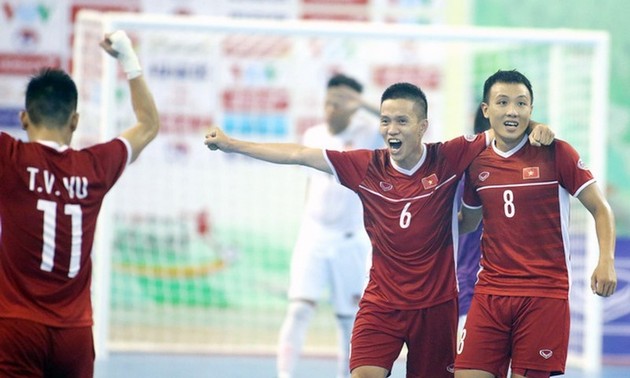 Freundschaftsspiel zwischen der vietnamesischen Futsal-Nationalmannschaft und der Auswahl des Irak wird in den VAE statt