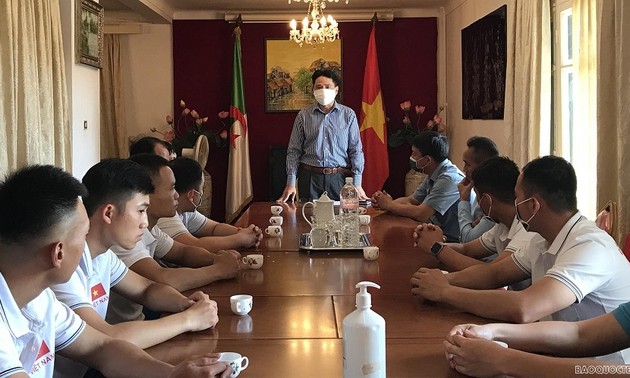 Vietnamesisches Team ist bereit für Army Games 2021 in Algerien 