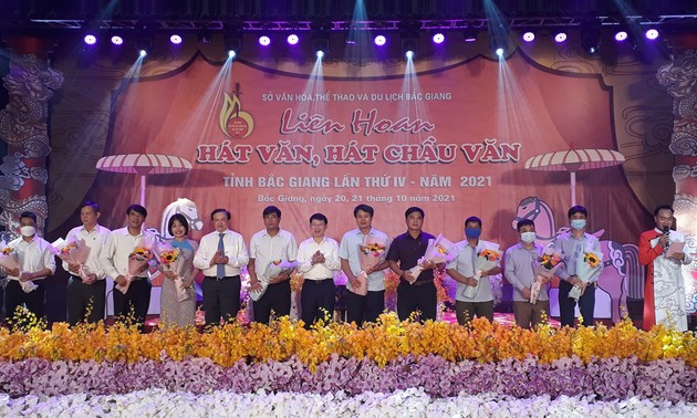 Festival des Chau Van-Gesangs der Provinz Bac Giang 2021
