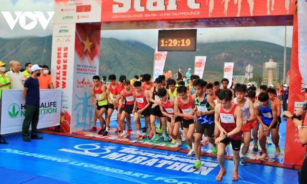 Mehr als 3.700 Menschen nehmen an Marathonlauf auf Con Dao teil
