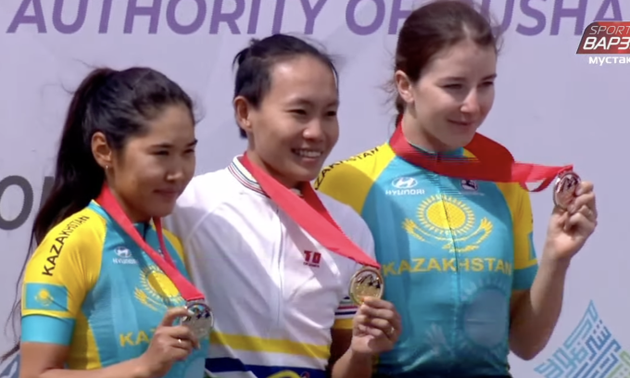 Nguyen Thi That gewinnt Goldmedaille bei Rad-Asienmeisterschaft 