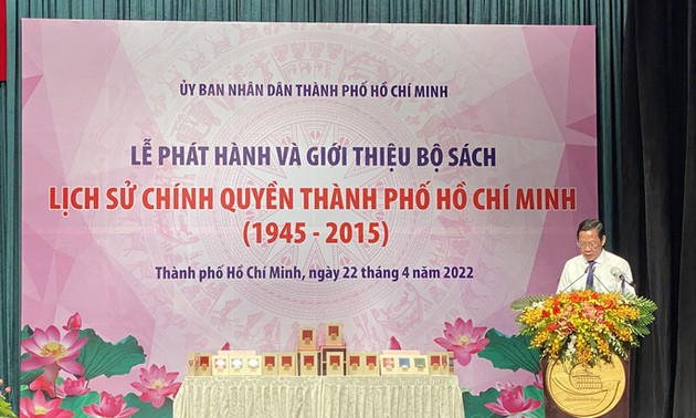 Veröffentlichung der Buchserie “Die Geschichte der Verwaltung von Ho-Chi-Minh-Stadt”