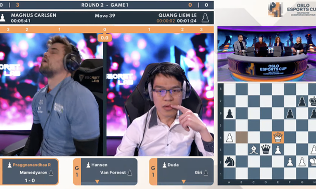 Quang Liem besiegt erstmals „Schachkönig“ Magnus Carlsen