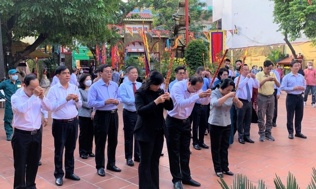 Ho-Chi-Minh-Stadt begeht den 722. Todestag des Heiligen Tran Hung Dao