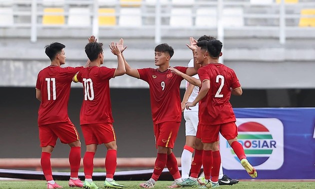 Qualifikationsrunde der U20-Asien-Fußballmeisterschaft: Vietnam besiegt Hongkong (China)