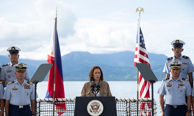 US-Vizepräsidentin ruft zur Einhaltung internationaler Regeln und des Völkerrechts im Ostmeer auf 