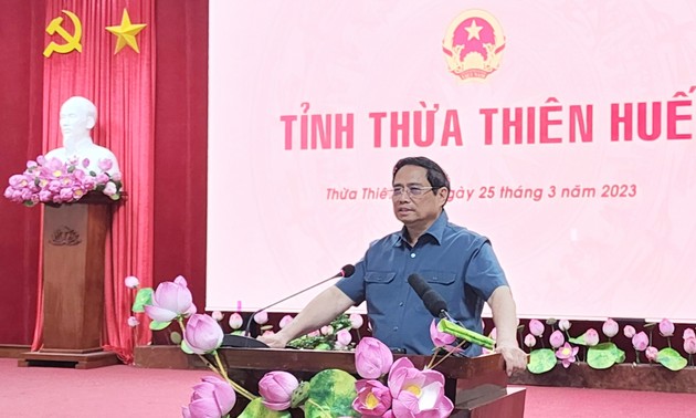 Premierminister: Provinz Thua Thien - Hue zum großen touristischen und kulturellen Zentrum entwickeln
