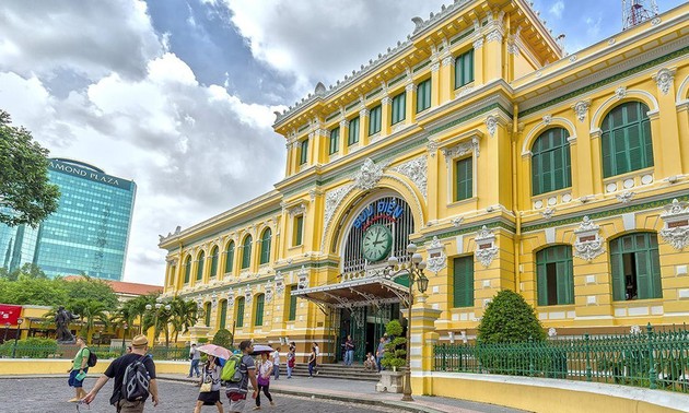Das Postamt von Ho-Chi-Minh-Stadt gehört zu den elf schönsten Postämtern der Welt