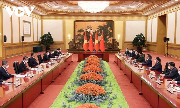 Vertiefung der umfassenden strategischen Partnerschaft zwischen Vietnam und China