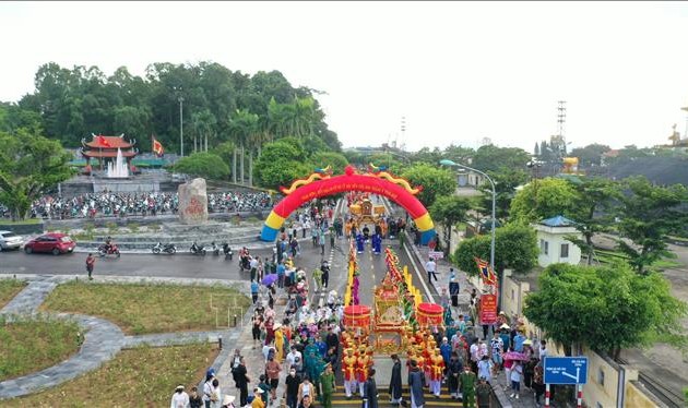 Eröffnung des Festes des Cua Ong-Tempels 2023