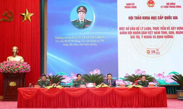 Aufbau der professionellen und starken vietnamesischen Volksarmee